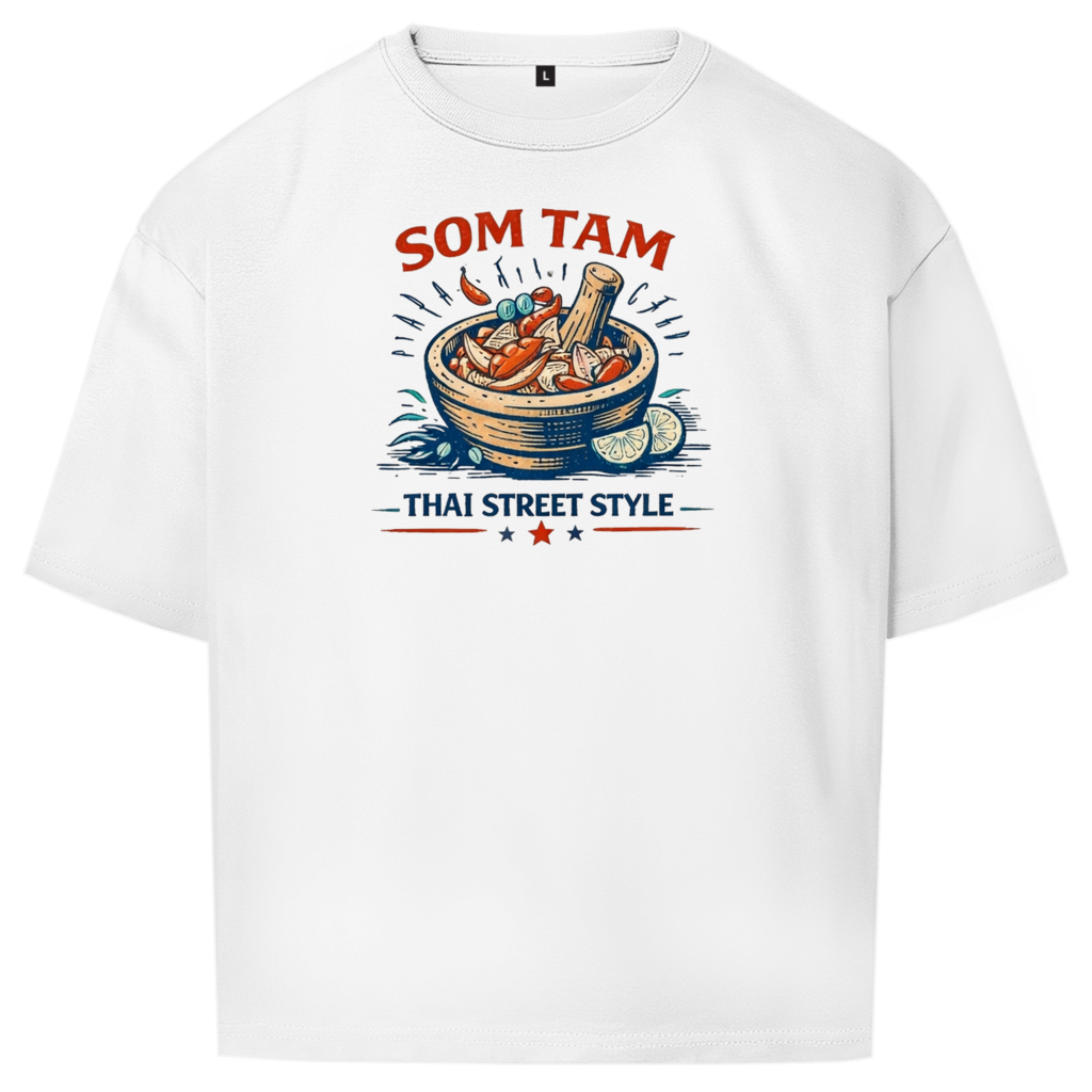 Oversize T-Shirt som tam