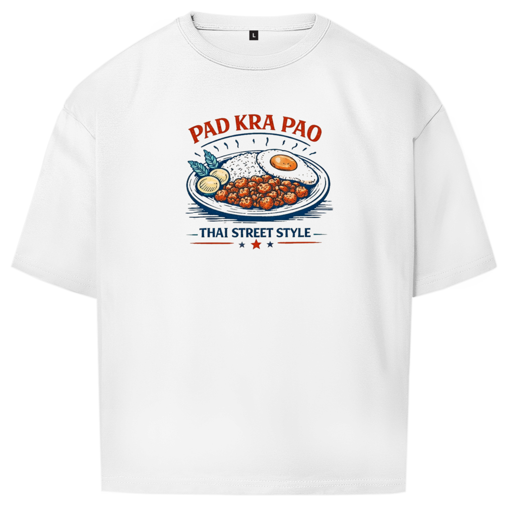 Oversize T-Shirt pad kra pao